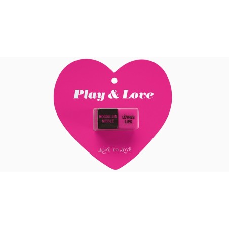 GIOCO DADI PLAY  LOVE - ENFR